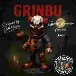 Grinbu - Special Halloween Collection 3D Printable / Grinbu - Special Halloween Collection 3D Printable