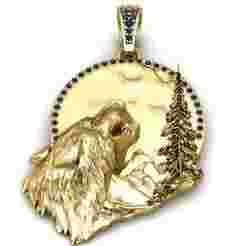 Grizzly Bear Pendant