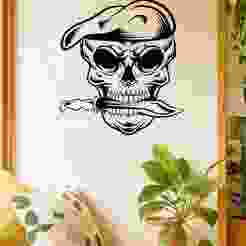 Guerrila Skull Army - Wall Art Onecolor