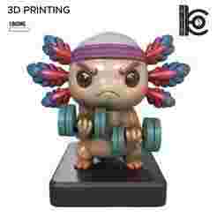 Gym Axolotl - The Strongest Amphibian Around