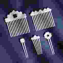 Hair Styling Bundle, 3d Stl Print Hair File, Hair Comb and Pin STL Pack, Resin Hair Accessory, Digital Hair Stick Model Bundle