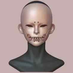 halloween cosplay mask Hannya japanese style oni Succubus