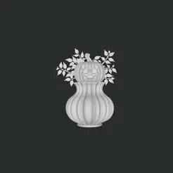 Halloween Decorative Vase – 3D Printable Display Piece