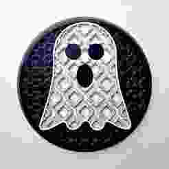 Halloween Ghost Dimensional Mosaic