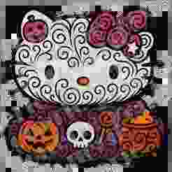 Halloween Hello Kitty