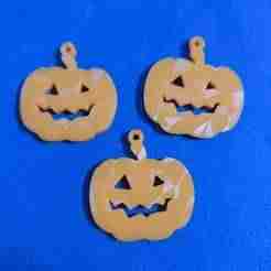 Halloween Pumpkin Keyring