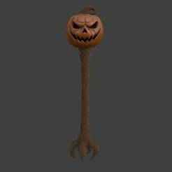 🎃 Halloween Pumpkin Staff