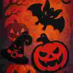 Halloween Spooky Keychains