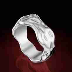 hammered ring
