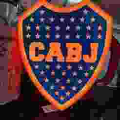 Hanging shield Boca juniors