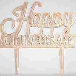 Happy Anniversary Cake Topper
