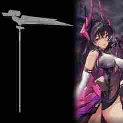 Harran - Scythe - Nikke Goddess of Victory Cosplay Prop