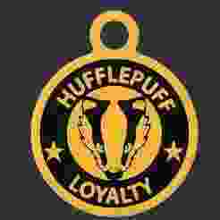 Harry Potter - Hufflepuff Keyring