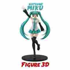 Hatsune Miku - 3D Armable Figure