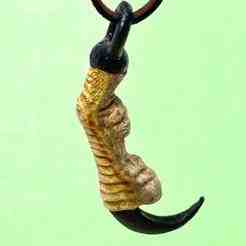 HAWK TALON PENDANT / EARRING