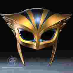 Hawkgirl Helmet 3D Printer STL File