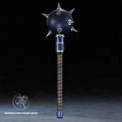 Hawkgirl Mace 3D Printer STL File