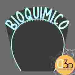 Headband "BIOQUIMICO" / "BIOQUIMICA".