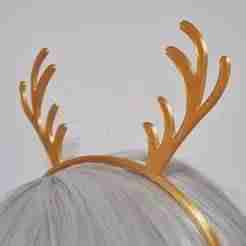 Headband: Reindeer Antlers