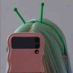 Headband with Alien Antennae