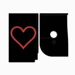 Heart Business Card Holder