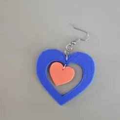 heart earing