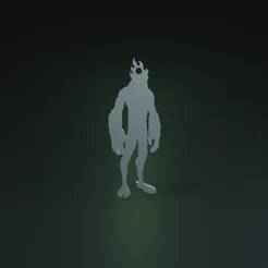 Heatblast ben 10 Keychain