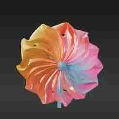 Helical Vortex Wind Spinner for Modern Garden & Yard Decor