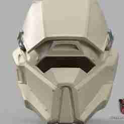 Helldivers 2 - CE-64 Grenadier Helmet Cosplay 1:1 Replica