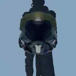 HELLDIVERS 2 AD-26 BLEEDING EDGE HELMET COSPLAY 1:1 Replica