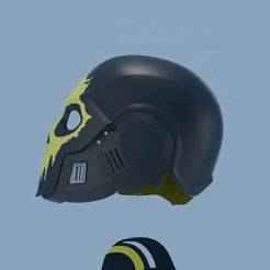 HELLDIVERS 2 IE-57 HELL-BENT Helmet COSPLAY 1:1 Replica