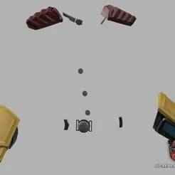 Helldivers 2 RE-1861 Parade Commander Armor Diy KIT Cosplay 1:1 scale