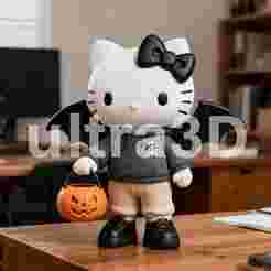 Hello Kitty Bat Wings Figure