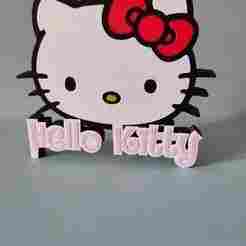 Hello Kitty Decorative Logo