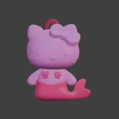 Hello Kitty Mermaid keychain.