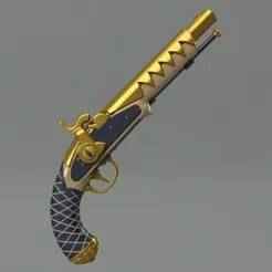 Helluva boss Blitzo Buckzo Blitz Pistol. TV series, cartoon, props, cosplay