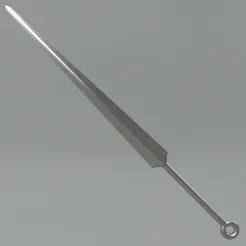 Hollow Knight Silksong Hornet Needle blade Sword Spear. Video game, props, cosplay