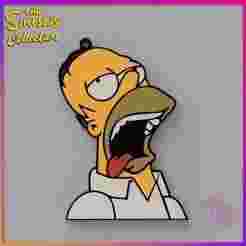 HOMER SIMPSON MULTICOLOR KEY CHAIN