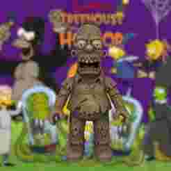 Homer Simpson Zombie - 3D Printable Figure (Halloween & Decoration)