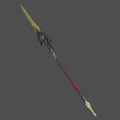Honkai Star Rail Dan Heng Permansor Terrae Spear  3d print
