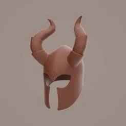Horned Warrior Helmet