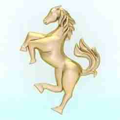 Horse for jewelry - Horse for pendant - Horse for ring - N425