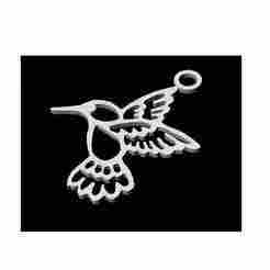 Hummingbird earring or pendant