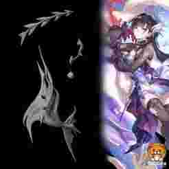 Hysilens - Head Accesories and Earring - Honkai Star Rail Cosplay Prop