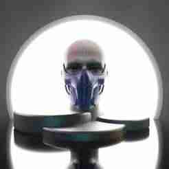 Icy Tears of Atonement Mask – Ultra-Detailed Cryomancer Redemption 3D Model