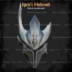 Igris Helmet Cosplay Solo Leveling - STL File