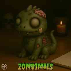 Iguana - Zombimals Collection 👻✨