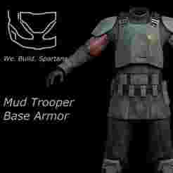 Imperial Mud Trooper armor 3d print files