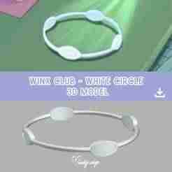 Inspired Winx Club White Circle