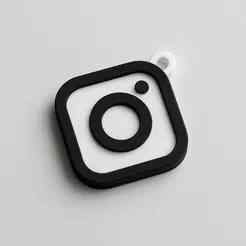 Instagram NFC keychain